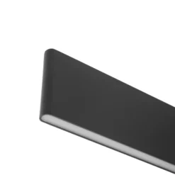 Lucande lámpara colgante LED Philine, longitud 101 cm hierro negro