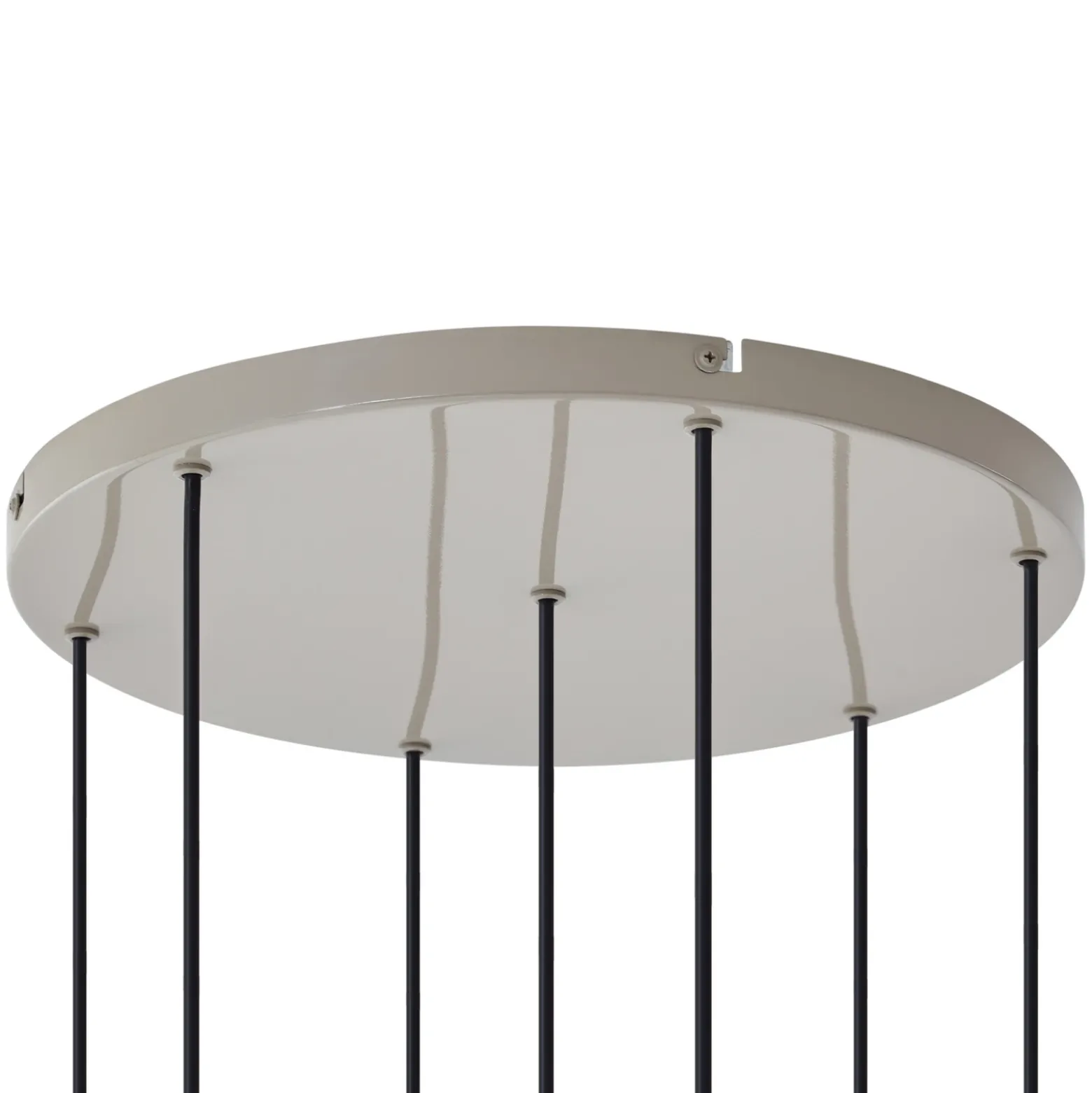 Lucande lámpara colgante Narion, redonda, 7 luces, colorida, metal