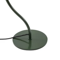 Lucande lámpara de mesa Arvadon, verde, metal, 42,75 cm de altura