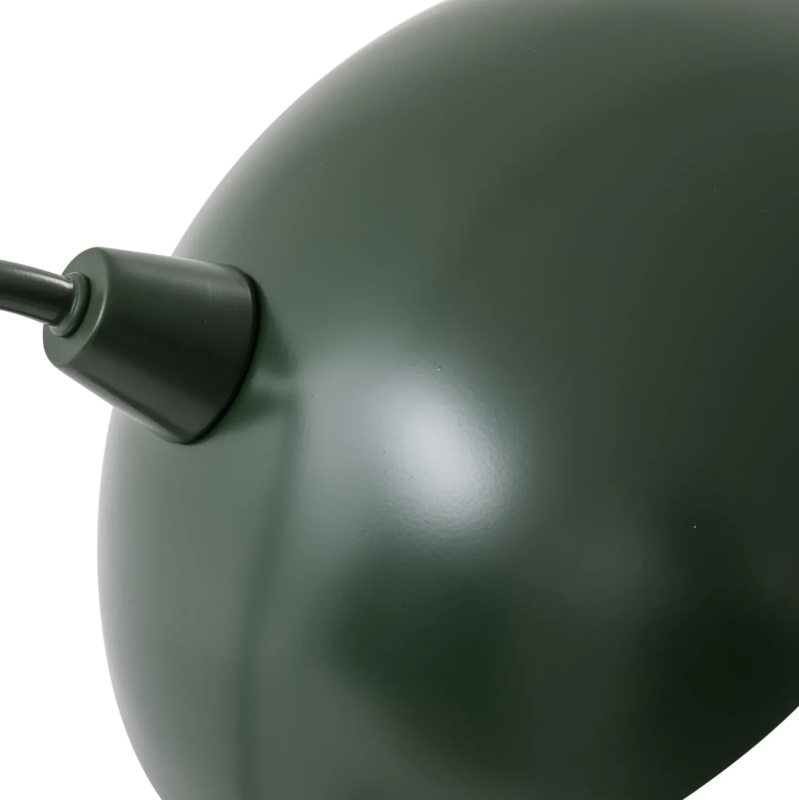 Lucande lámpara de mesa Arvadon, verde, metal, 42,75 cm de altura