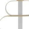 Lucande Lámpara de mesa LED Audrina, beige, metal, atenuable