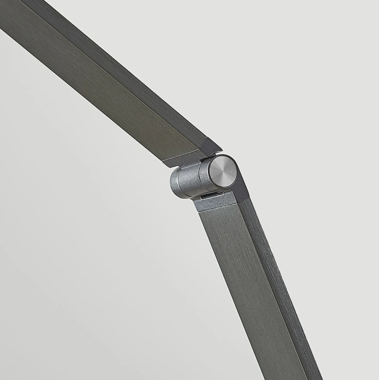 Lucande lámpara de mesa LED Mion, 41 cm, angular, atenuable