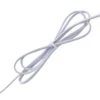 Lucande lámpara de mesa Thalorin, altura 47 cm, blanco, cerámica