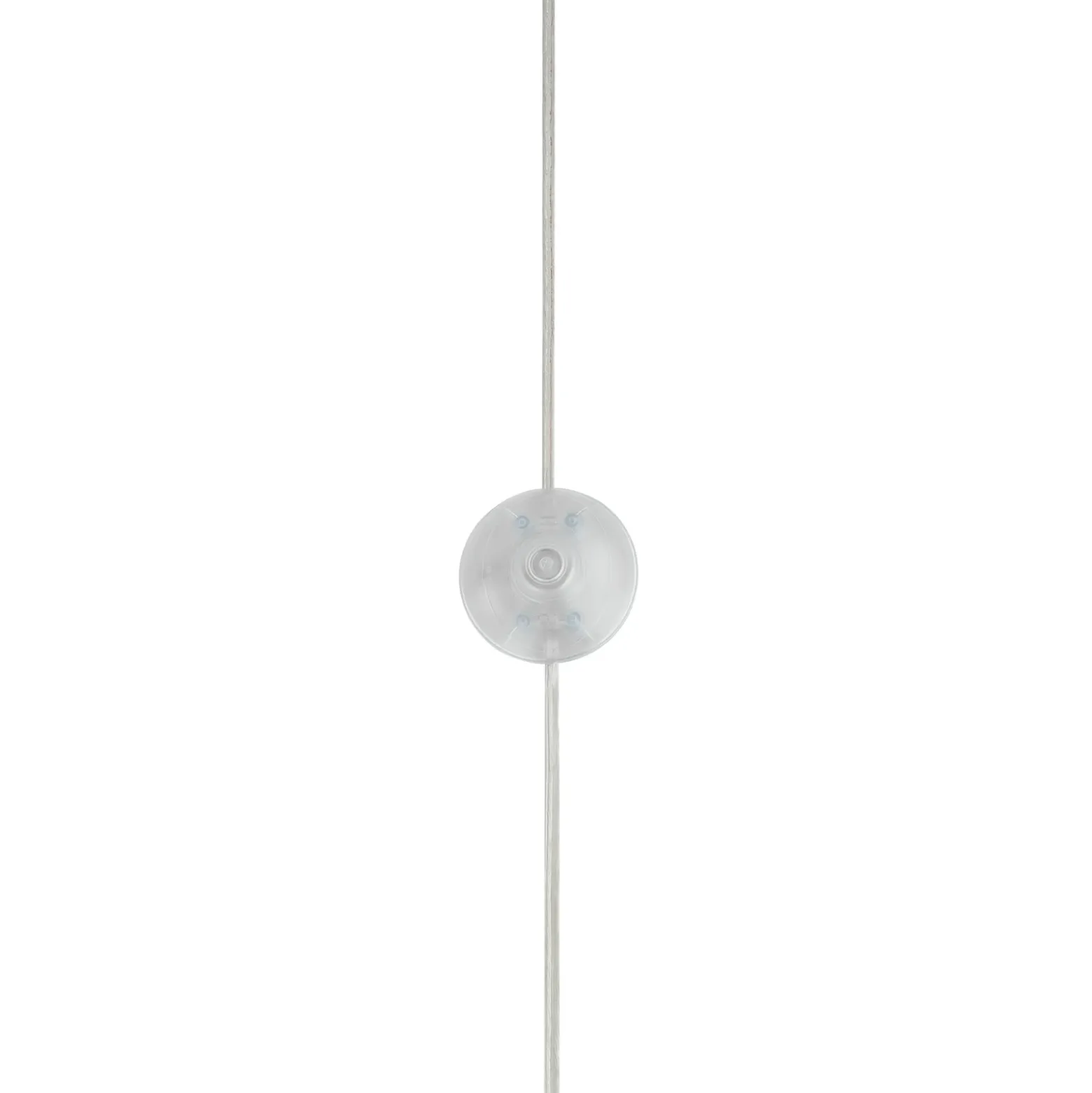 Lucande Lámpara de pie Diborah, gris humo, cristal, 150 cm, G9