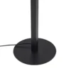 Lucande Lámpara de pie LED Ilian, negra, metal, CCT, atenuable