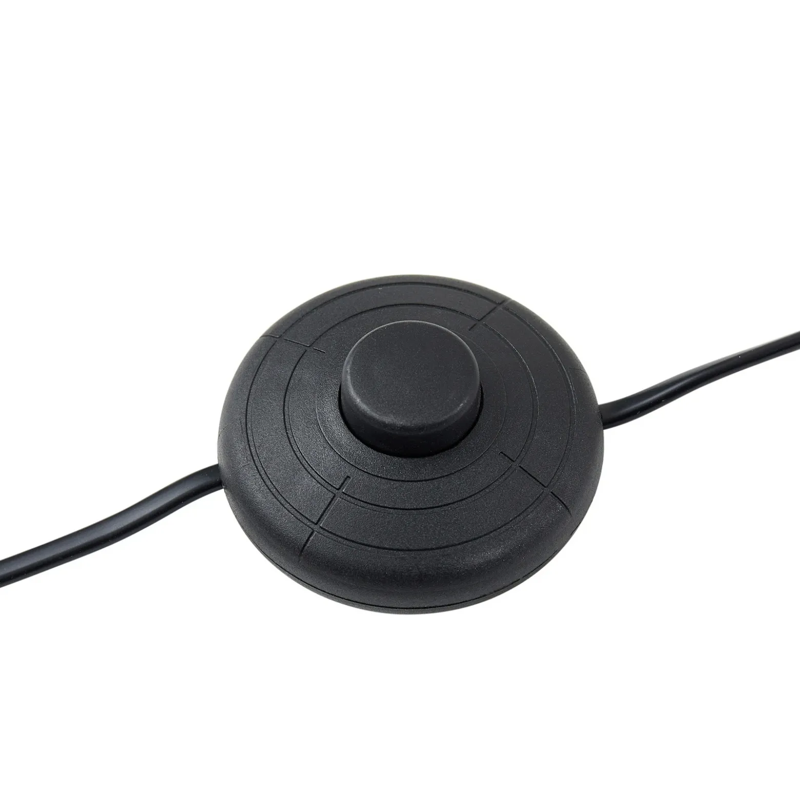 Lucande Lámpara de pie LED Rodado, negro, 132 cm, aluminio