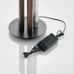 Lucande Lámpara de pie LED Stoika, 150 cm, 5 luces, metal