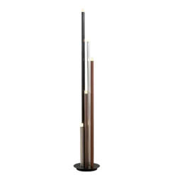 Lucande Lámpara de pie LED Stoika, 150 cm, 5 luces, metal