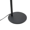 Lucande lámpara de pie Silka, altura 173 cm, negro, metal