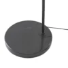 Lucande Lámpara LED arqueada Yekta, color latón, 183 cm, atenuable