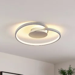 Lucande lámpara LED de techo Enesa, Ø 46 cm, 2.700 K, atenuable