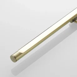 Lucande Lámpara LED para cuadros Dimitrij, latón, metal, 54 cm