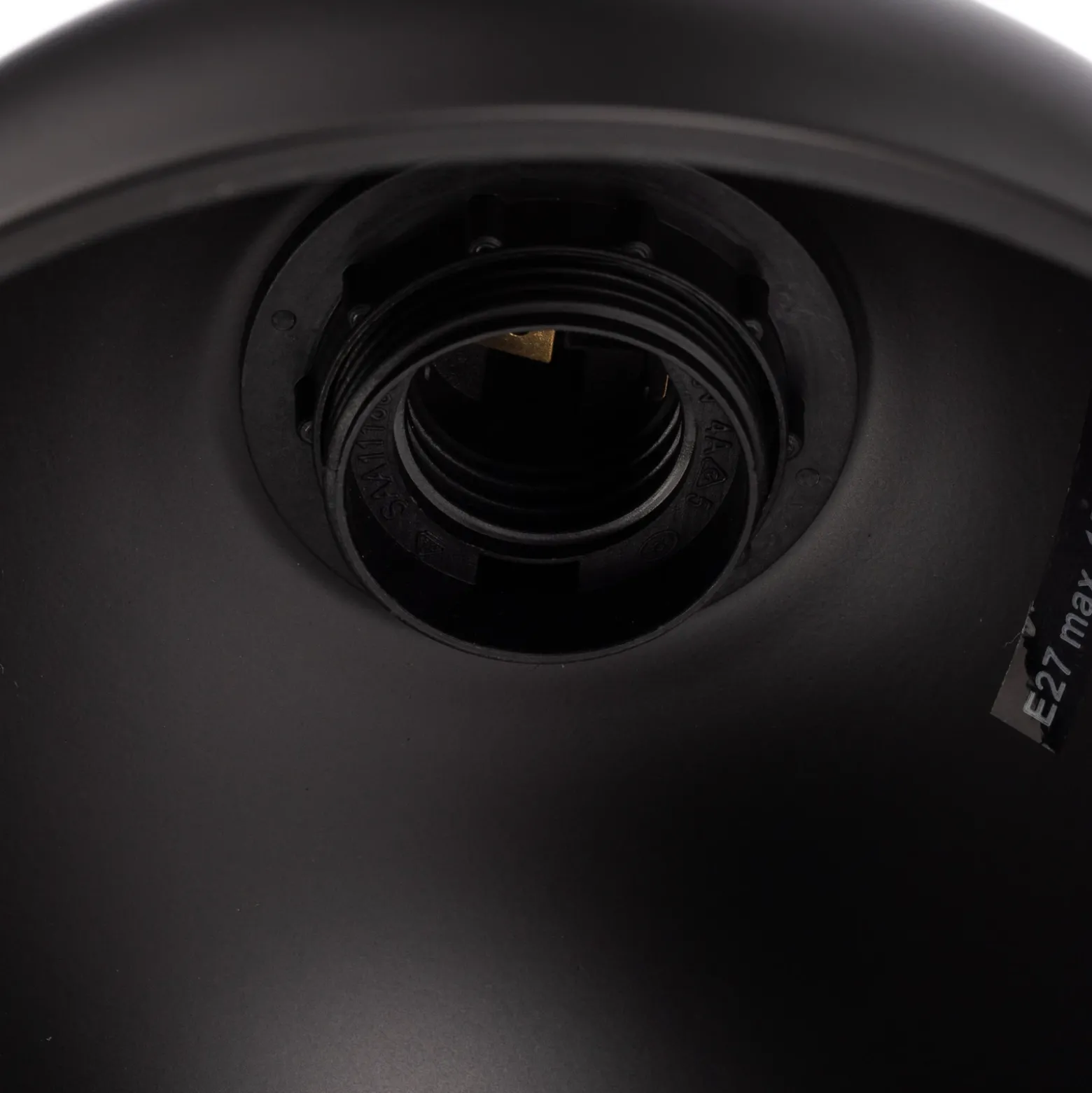 Lucande Mostrid lámpara colgante, negro, 2 luces