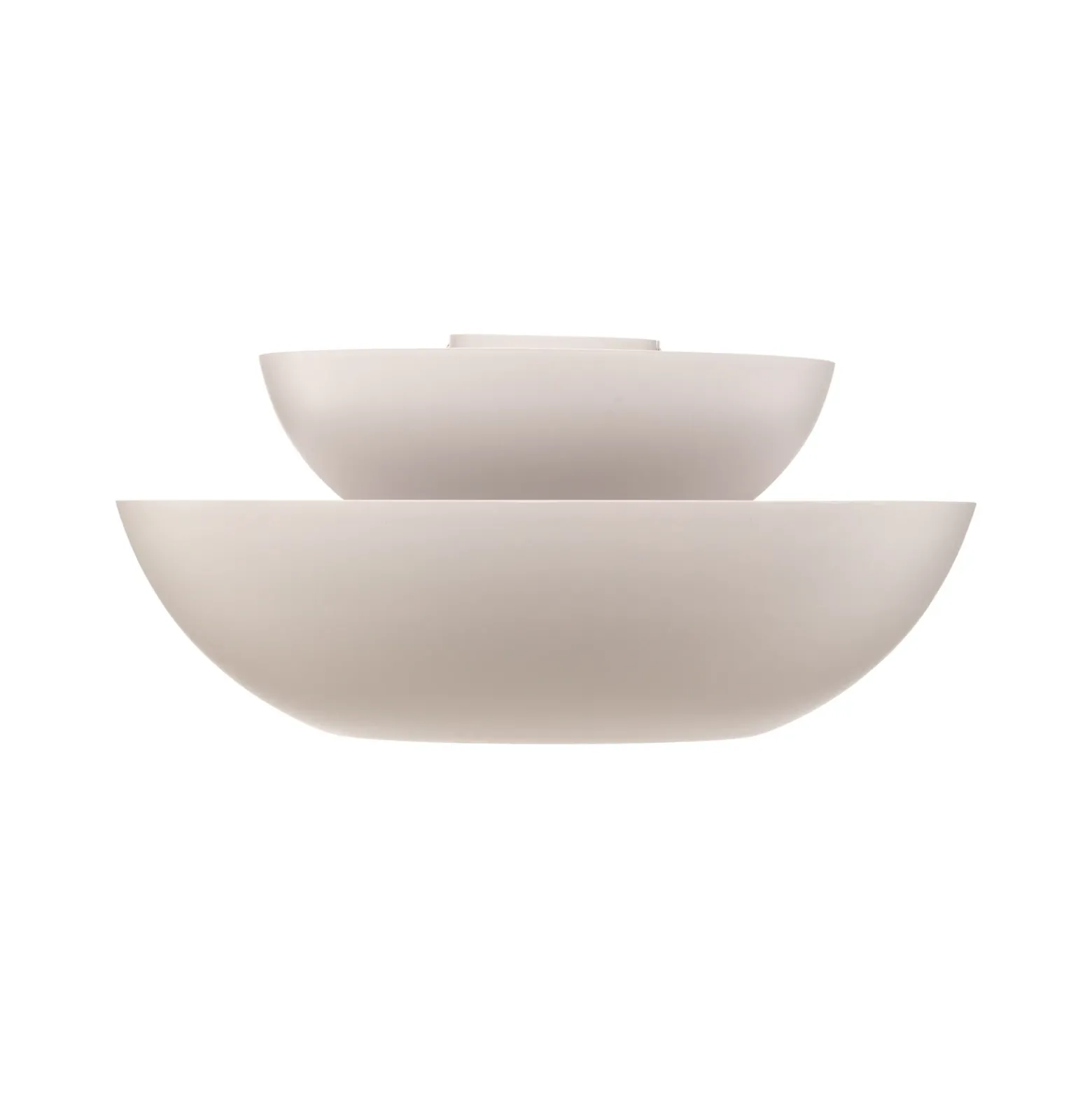 Lucande plafón Kellina, Ø 48 cm, blanco, metal
