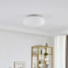 Lucande Smart LED plafón Bolti, blanco, RGBW, CCT, Tuya