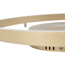 Lucande Smart LED plafón Moise, oro, CCT, Tuya