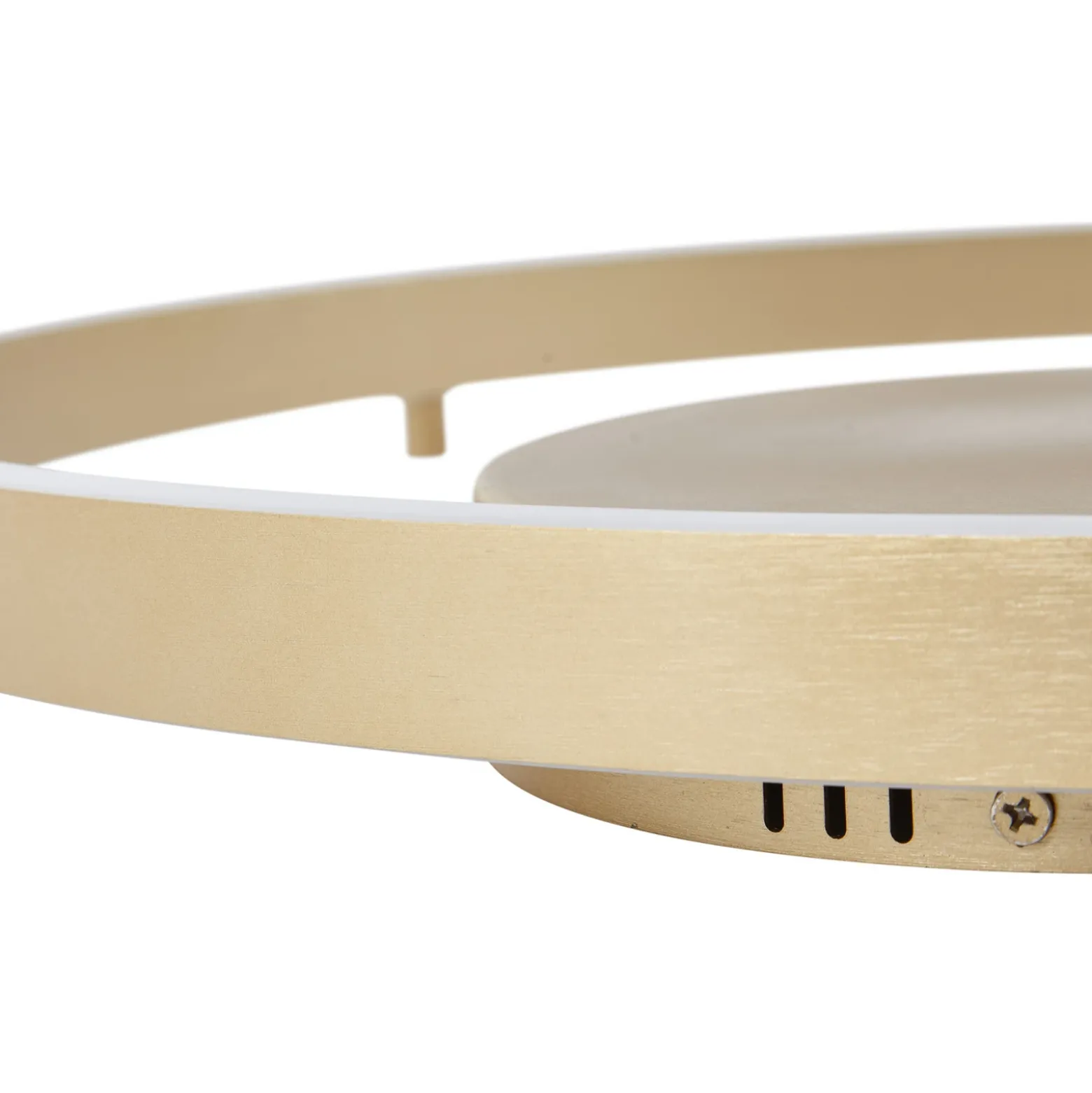 Lucande Smart LED plafón Moise, oro, CCT, Tuya
