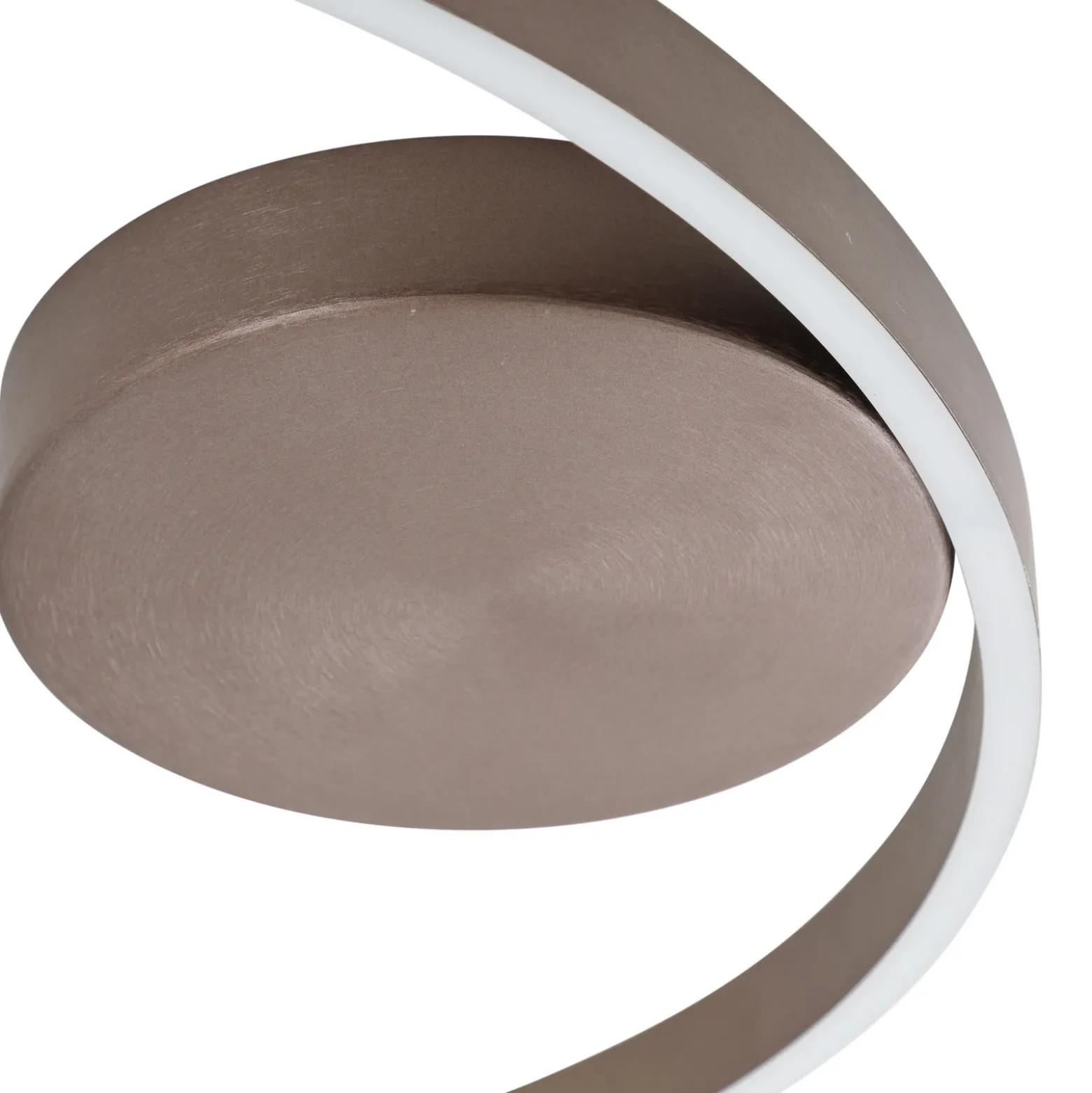 Lucande Smart LED plafón Moise, café, CCT, Tuya