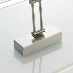 Lucande Thibaud lámpara LED cuadros níquel 51,4 cm