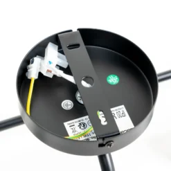 Lucande Tornike aplique de pared, 2 luces, hierro