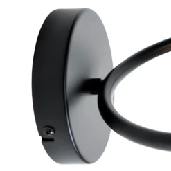 Lucande Tornike aplique de pared, 2 luces, hierro