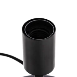 Lucande Tornike lámpara de mesa, 2 luces, hierro