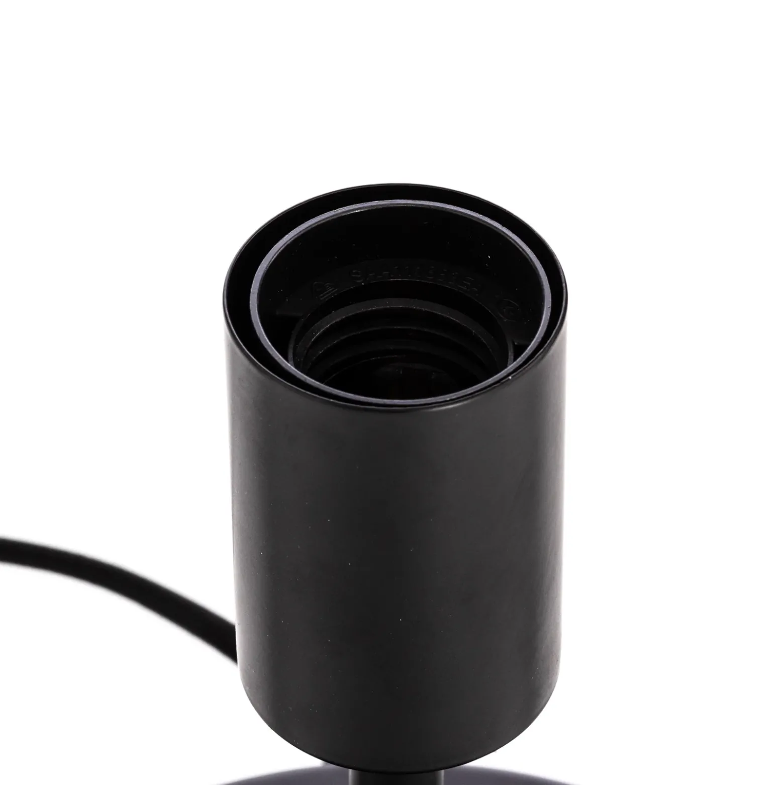 Lucande Tornike lámpara de mesa, 2 luces, hierro