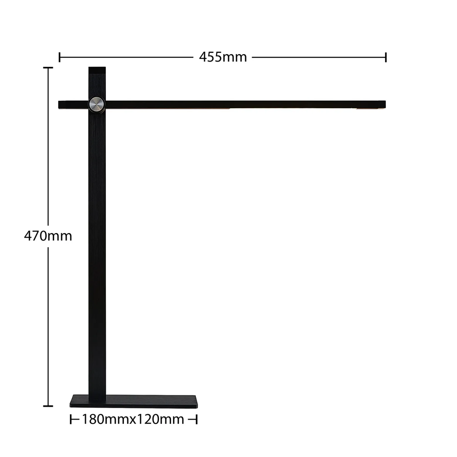 Lucande Wasko lámpara de mesa LED