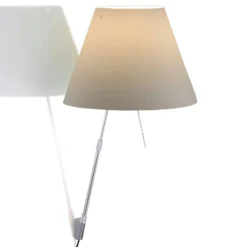 Luceplan Costanza aplique D13a, aluminio/blanco
