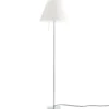 Luceplan Costanza lámpara de pie D13tif, aluminio/blanco