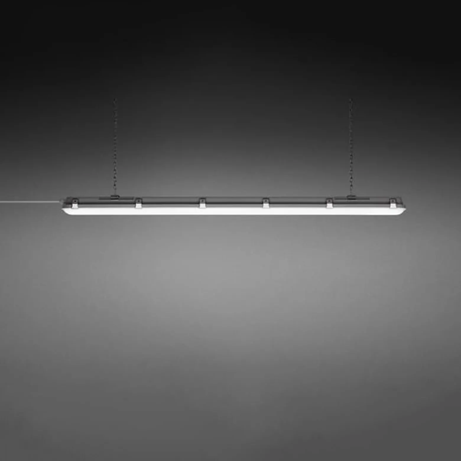 Luminaria LED con difusor BRUMBERG Humid One Pro DALI de 119 cm