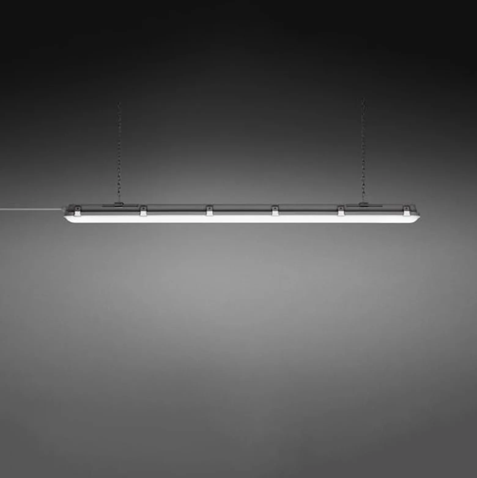 Luminaria LED con difusor BRUMBERG Humid One Pro DALI de 149 cm