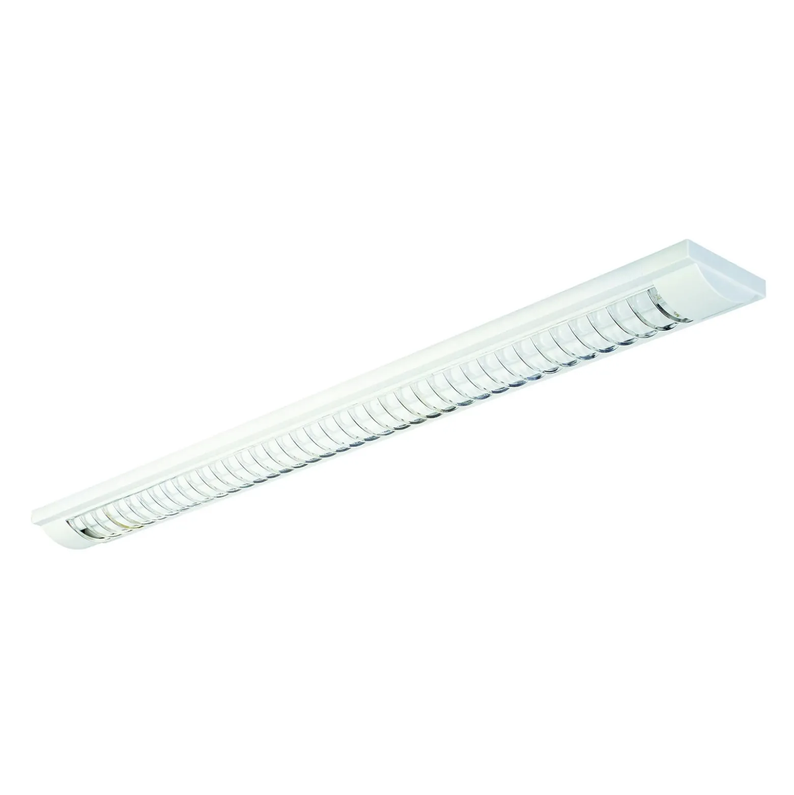 Luminaria LED con rejilla 444 con G13/T8, blanco