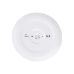 Luz de emergencia empotrada LED Schleswig con batería recargable