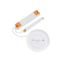 Luz de emergencia empotrada LED Schleswig con batería recargable