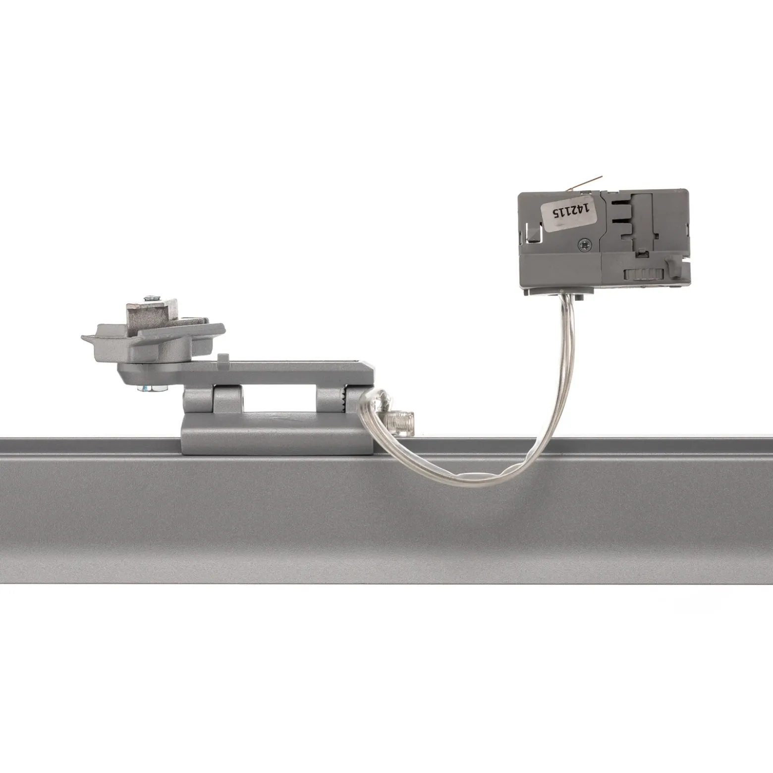 Luz de línea trifásica Ivela Boma 91,5 cm plata