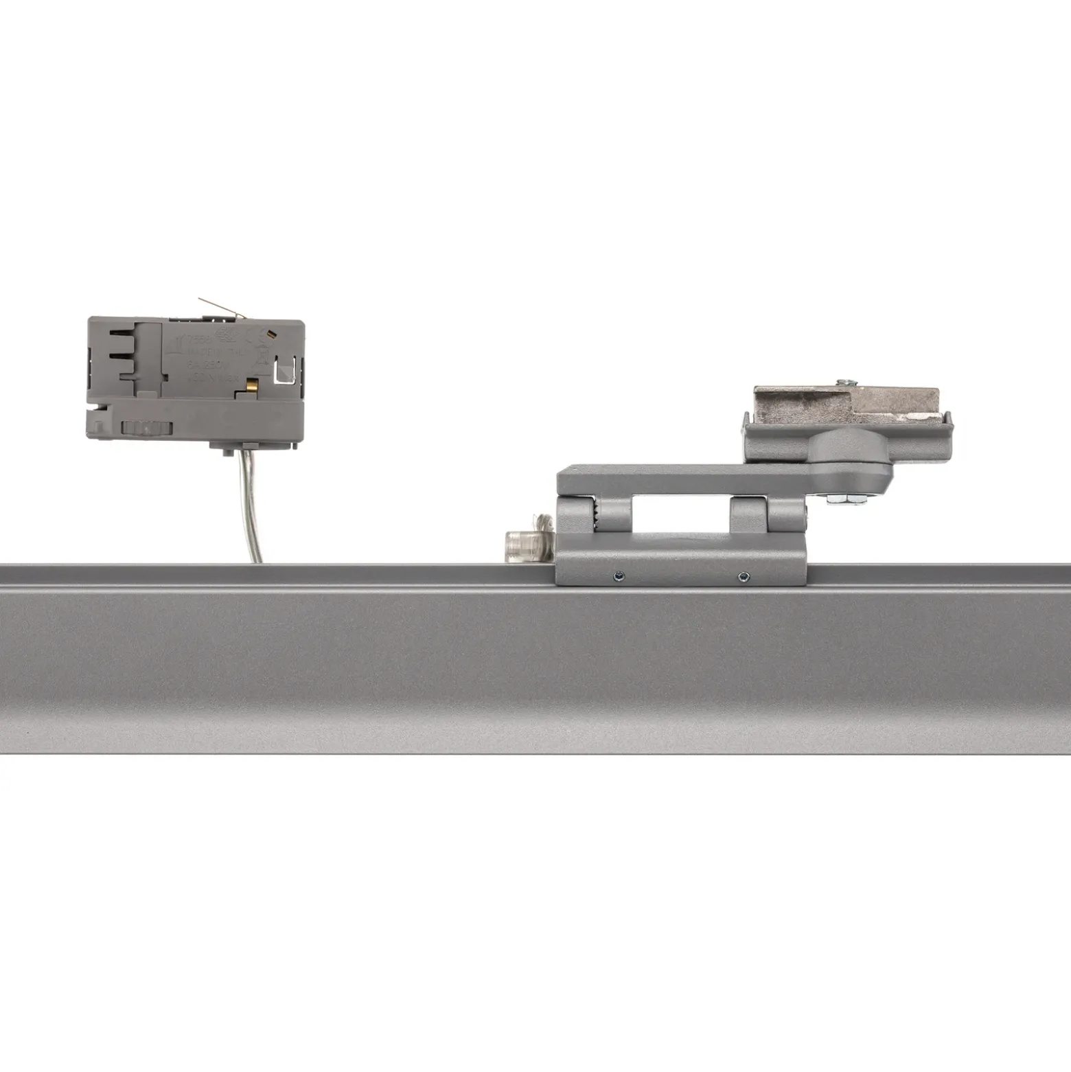 Luz de línea trifásica Ivela Boma 91,5 cm plata