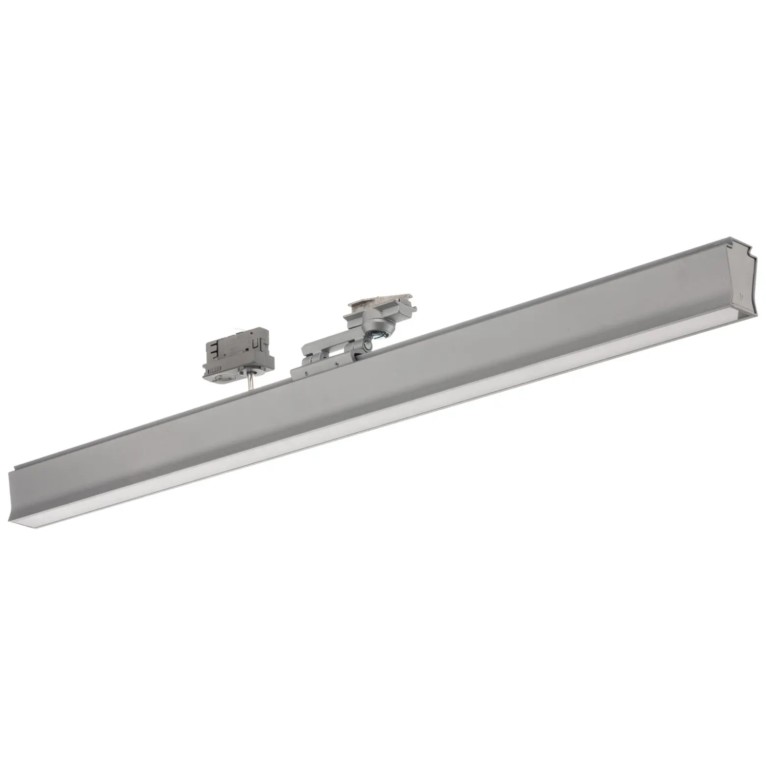 Luz de línea trifásica Ivela Boma 91,5 cm plata