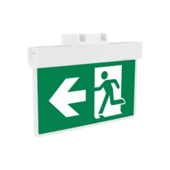 Luz LED de vía de evacuación Hausen para pared y techo