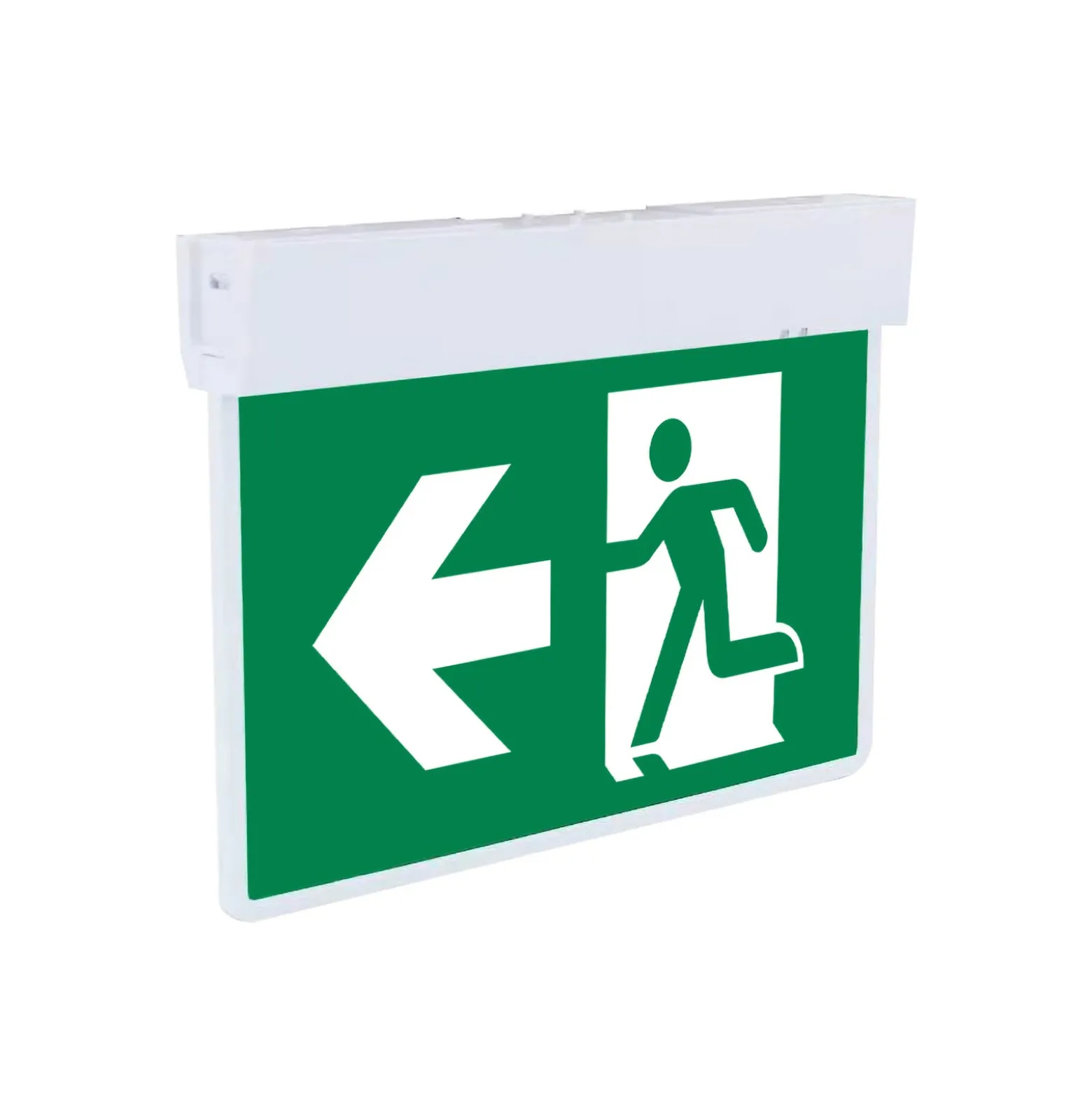 Luz LED de vía de evacuación Hausen para pared y techo