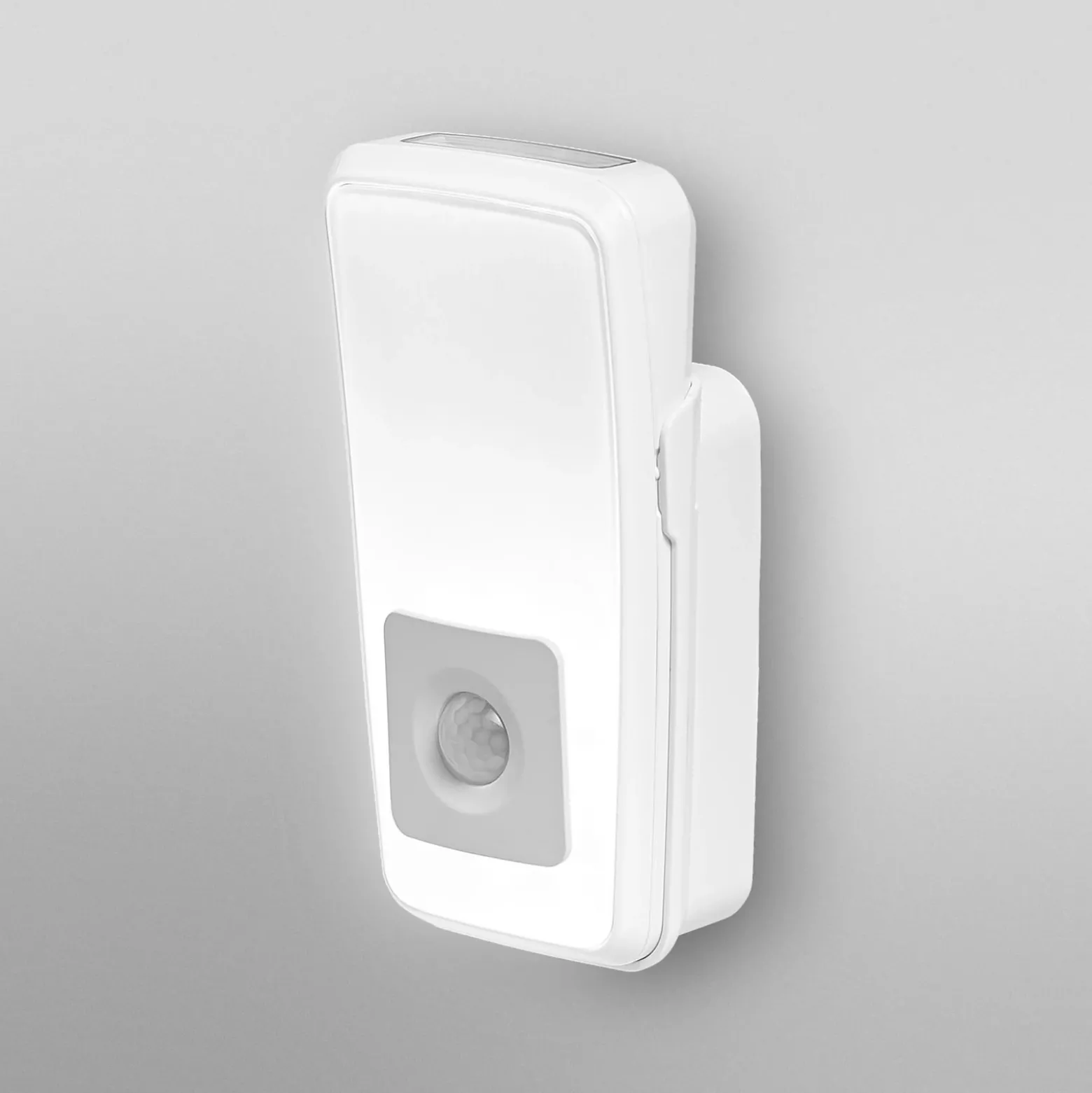 Luz nocturna LED con enchufe OSRAM LUNETTA TORCH blanca, batería recargable,