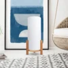 Madita lámpara de mesa LED, altura 48 cm, Natur/blanco