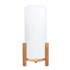 Madita lámpara de mesa LED, altura 48 cm, Natur/blanco