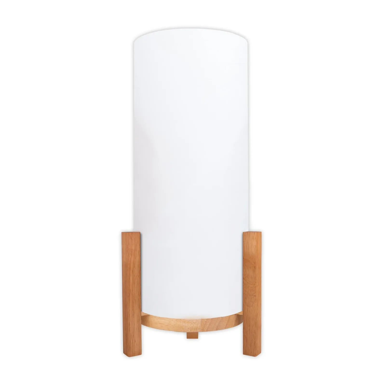 Madita lámpara de mesa LED, altura 48 cm, Natur/blanco