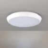 Maggy plafón LED, Ø 25 cm, blanco, CCT, IP65, anillos decorativos