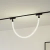 Manguera de luces LED Lindby Lumaro, longitud 100 cm, textil, 48 V