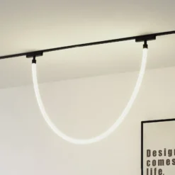 Manguera de luces LED Lindby Lumaro, longitud 150 cm, textil, 48 V