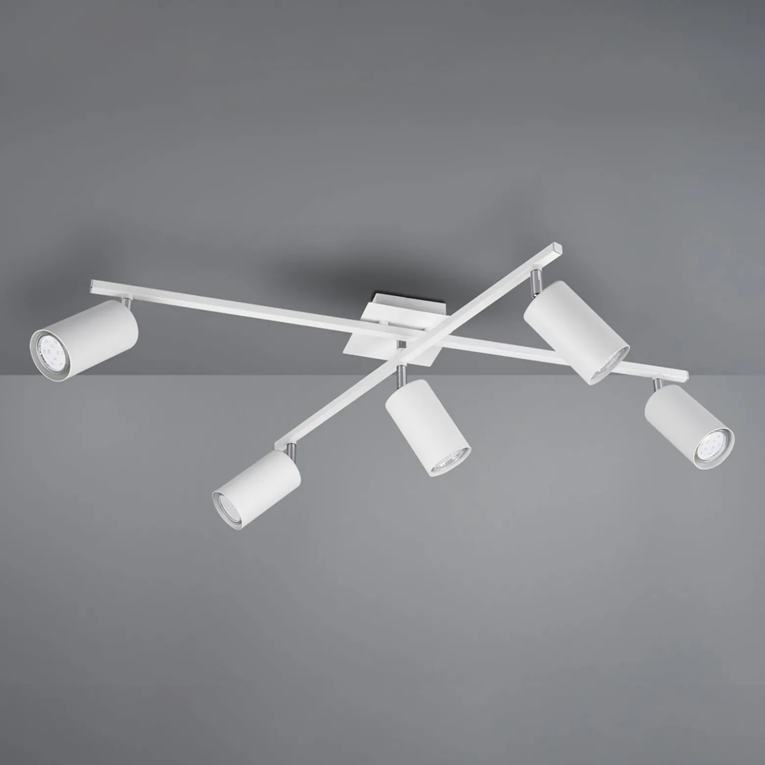 Marley downlight de techo blanco mate 5 luces