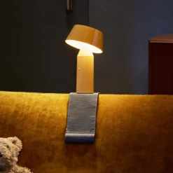 MARSET Bicoca lámpara de mesa LED batería amarillo