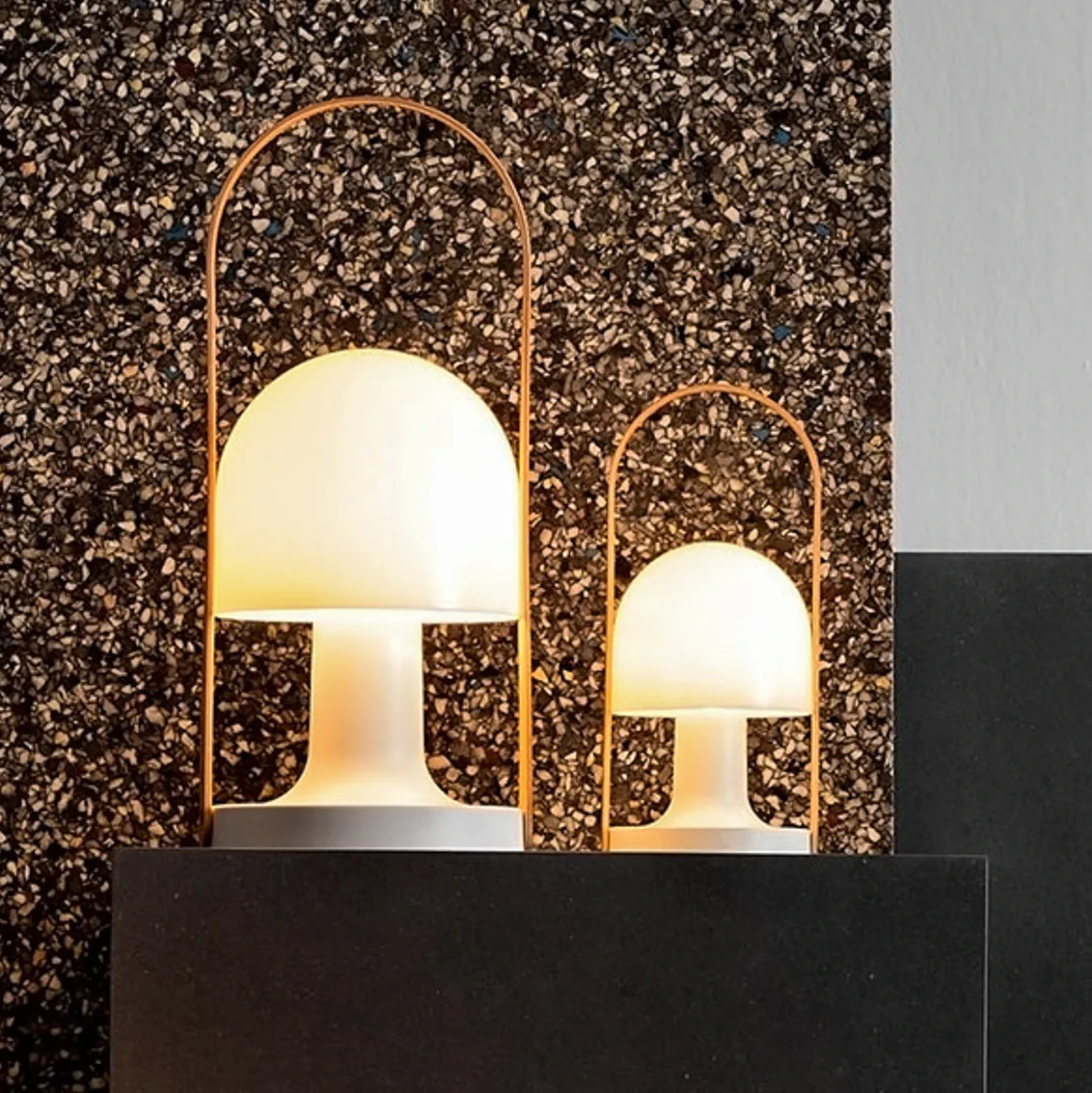MARSET FollowMePlus mesa batería alto 44cm blanco